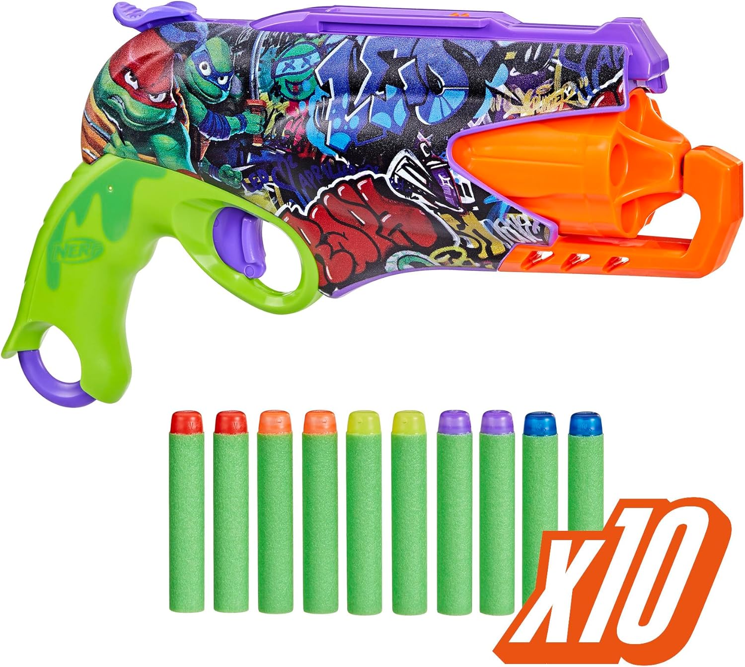 I bought one of these for each of my sons and they loved them! They come with darts that are cool colors and work very well. They shoot on the lighter side, about 60 fps, and are great for indoor play or close range outdoor. Easy enough for my 8 year old to use.
