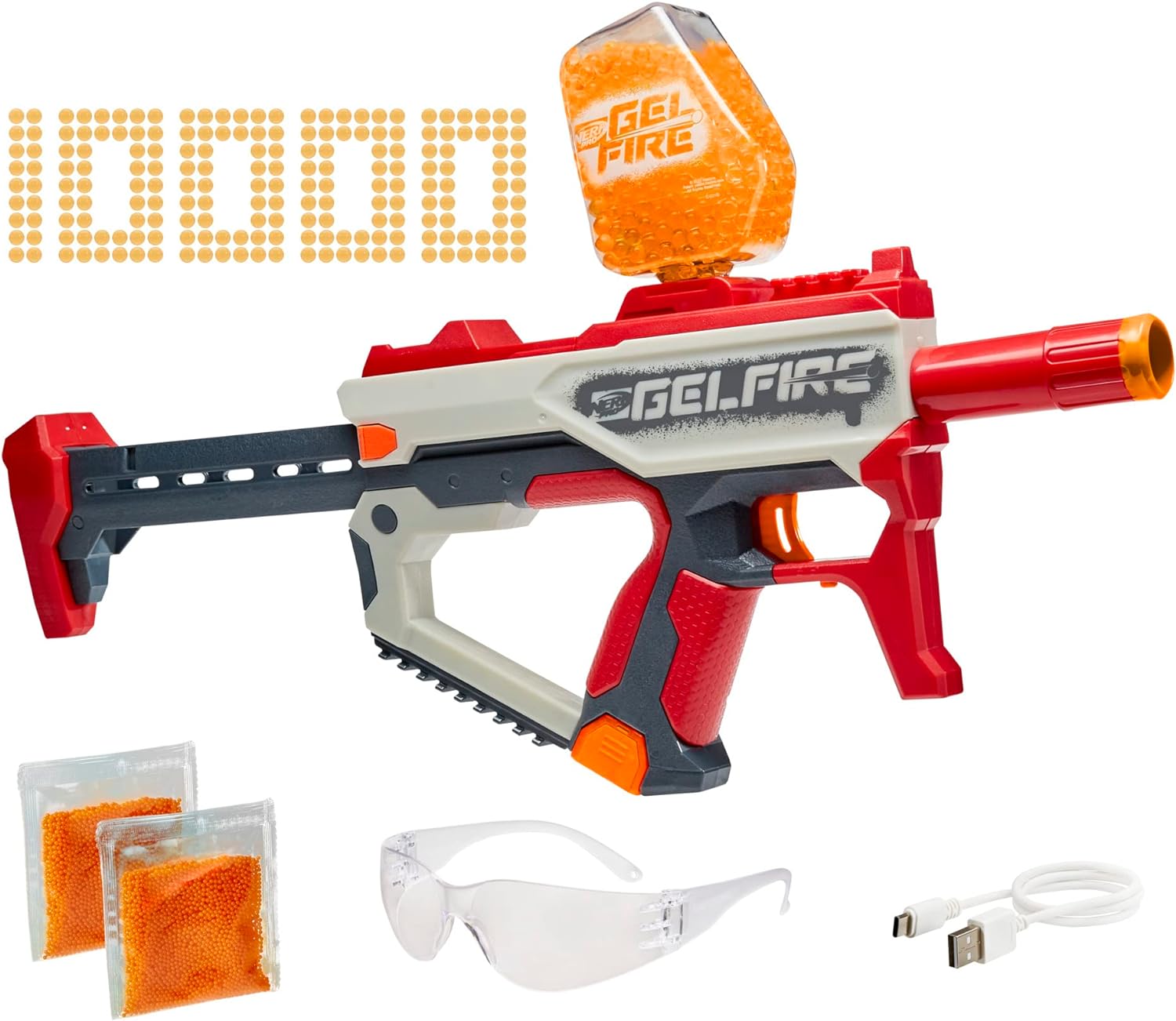 I was a Nerf kid. Had a ton of them. As an adult the first thing that had caught my eye was Rival, and I have a couple of them. They are a ton of fun. Somehow or other, years later, I stumble across these gel guns and the Nerf name came up too. While there are others that I have considered buying, the design and lower FPS of this blaster appeal more to me and the potential use around peoples younger than myself. They do sting a little and soft areas may leave a mark, but not for long, and even t