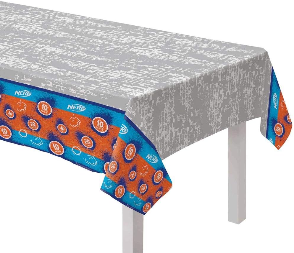Amscan Nerf Design Paper Table Cover - 54