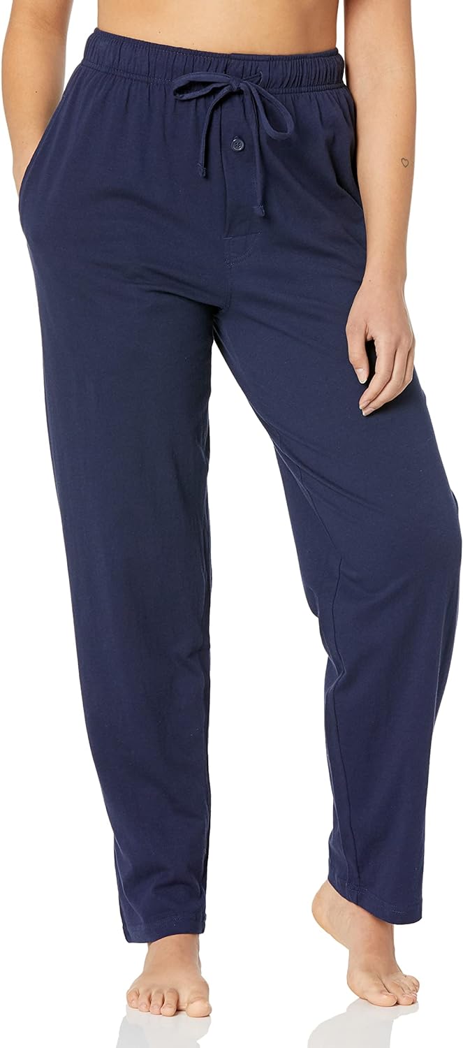 Fruit of the Loom Men' Extended Sizes Jersey Knit Sleep Pant (1 & 2 Packs)