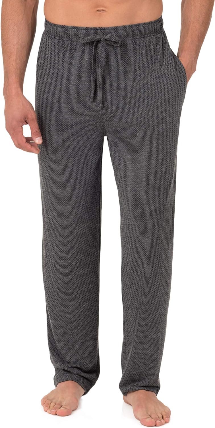 Fruit of the Loom mens Breathable Jersey Sleep Pant