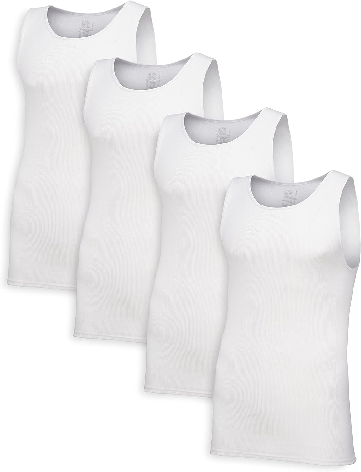 Fruit of the Loom Men' Tag-Free Cotton Undershirts