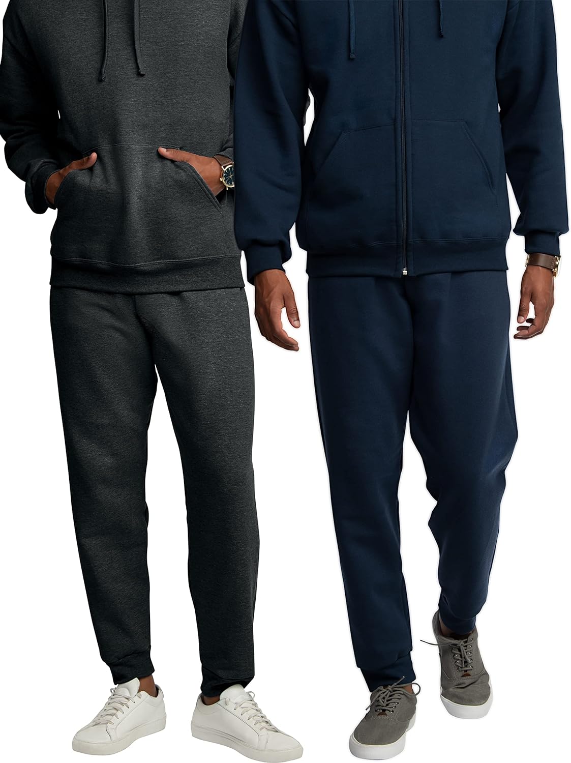 Fruit of the Loom Men' Eversoft Fleece Joggers with Pockets,