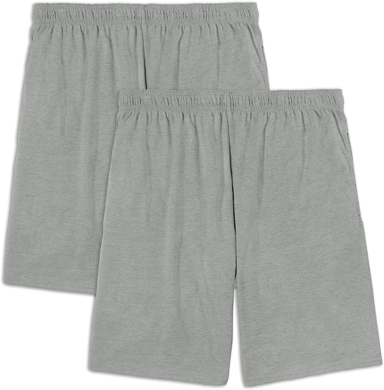 Fruit of the Loom Men' Eversoft Cotton Shorts with Pockets (S-4XL)