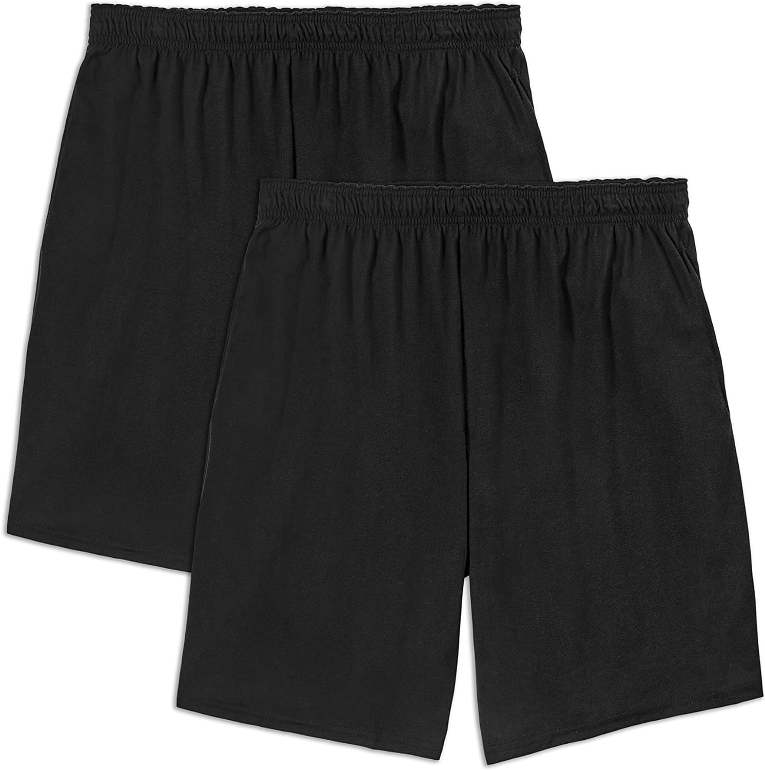 Fruit of the Loom Men' Eversoft Cotton Shorts with Pockets (S-4XL)