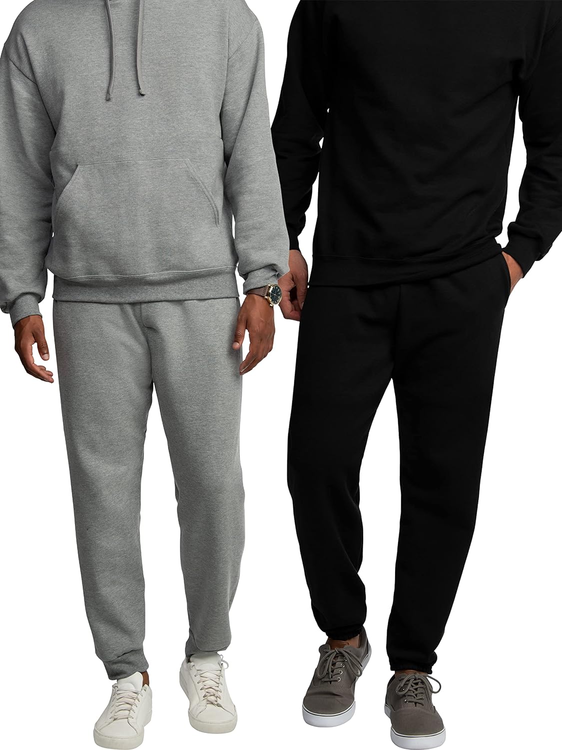 Fruit of the Loom Men' Eversoft Fleece Joggers with Pockets,