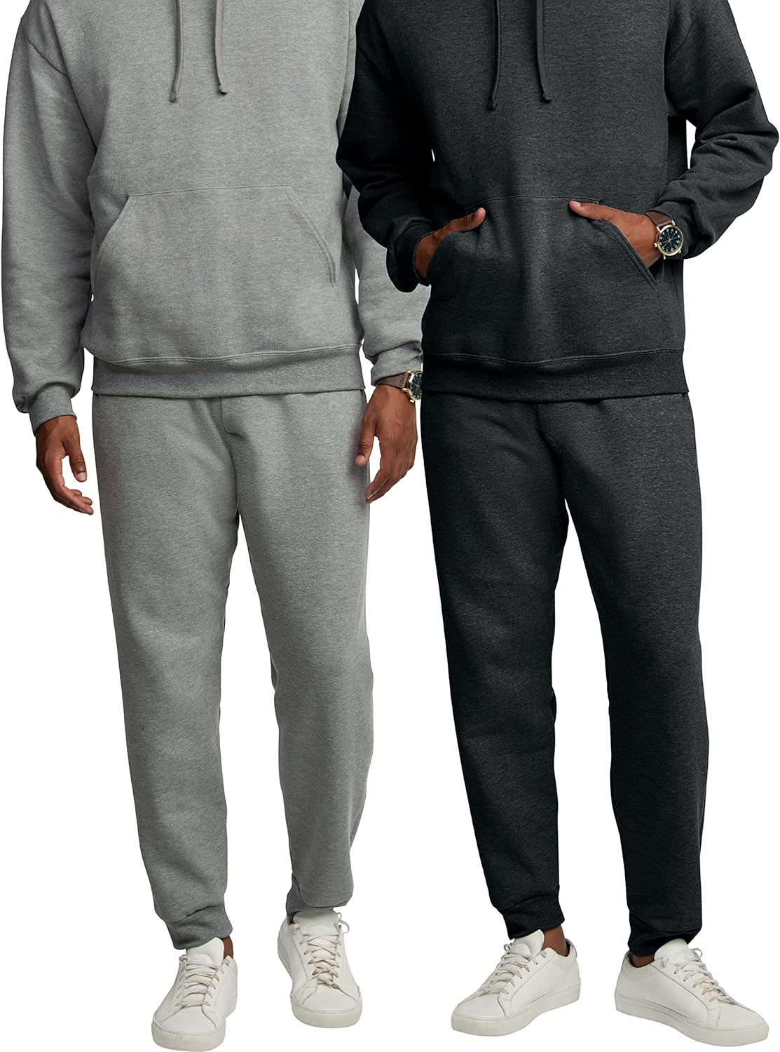 Fruit of the Loom Men' Eversoft Fleece Joggers with Pockets,