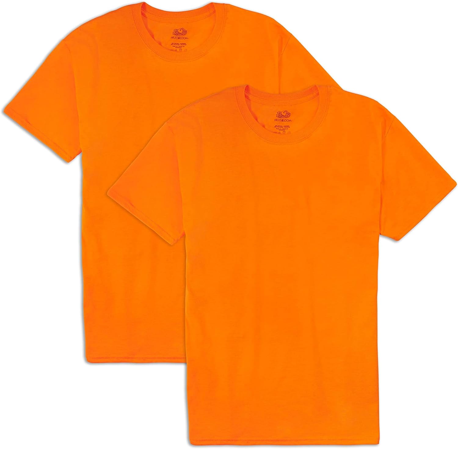 Fruit of the Loom Men' Eversoft Cotton T Shirts, Breathable & Moisture Wicking with Odor Control, Sizes S-4x