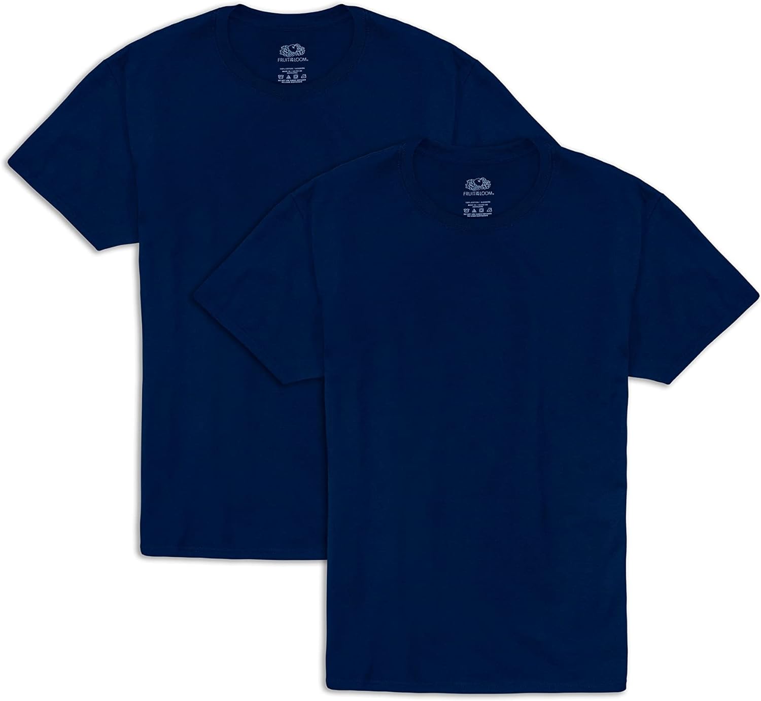 Fruit of the Loom Men' Eversoft Cotton T Shirts, Breathable & Moisture Wicking with Odor Control, Sizes S-4x