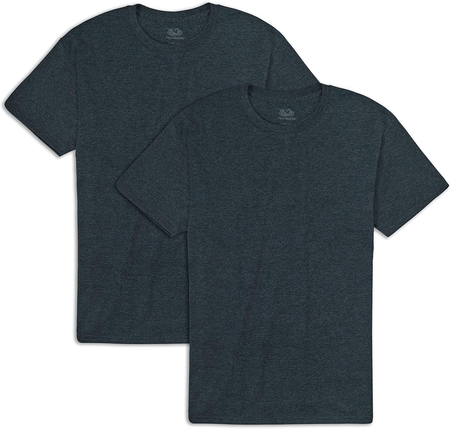 Fruit of the Loom Men' Eversoft Cotton T Shirts, Breathable & Moisture Wicking with Odor Control, Sizes S-4x