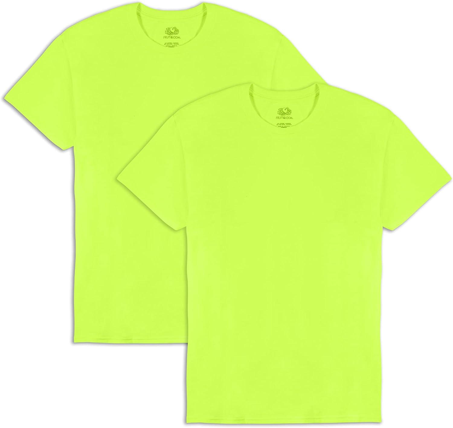 Fruit of the Loom Men' Eversoft Cotton T Shirts, Breathable & Moisture Wicking with Odor Control, Sizes S-4x