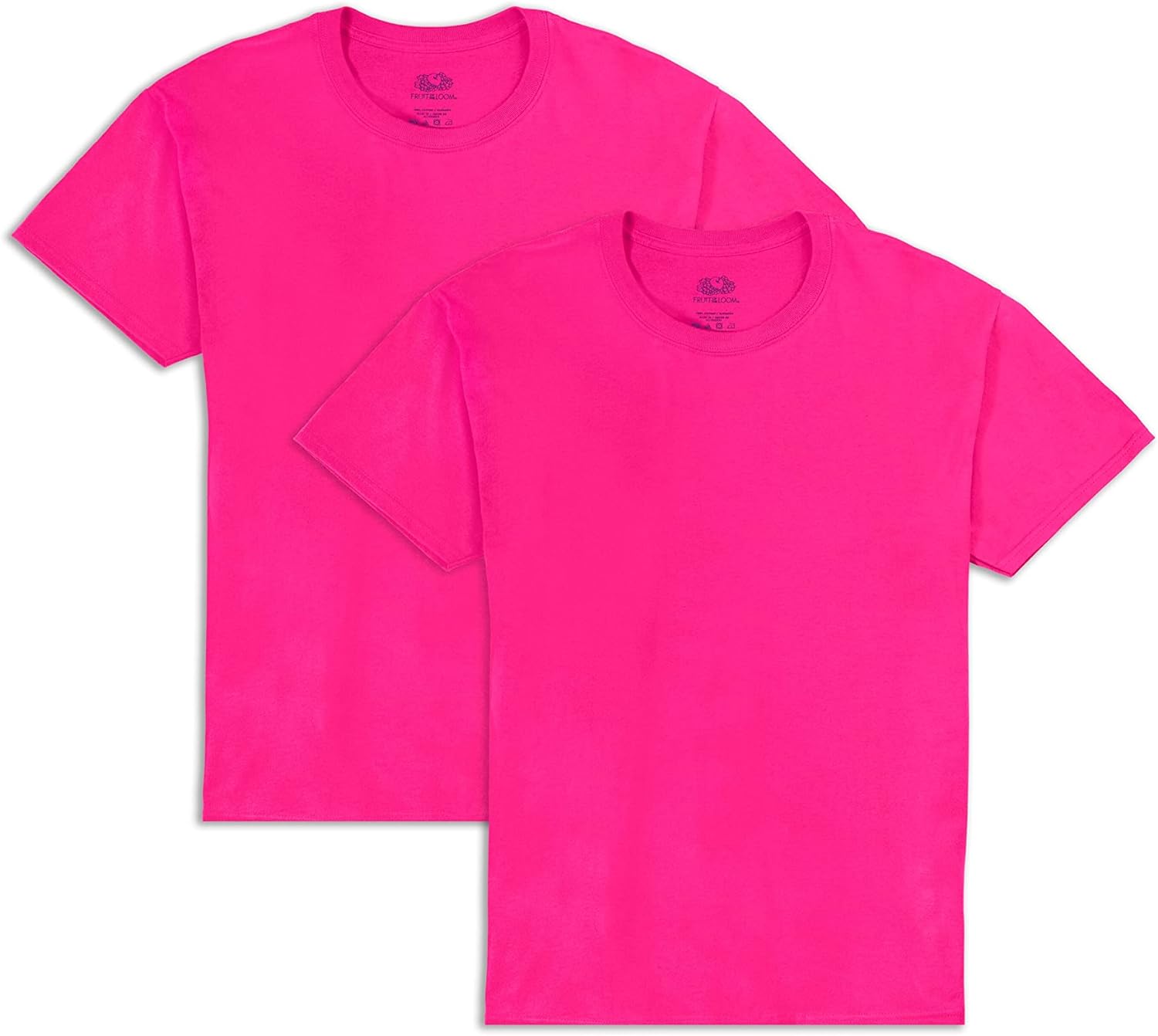 Fruit of the Loom Men' Eversoft Cotton T Shirts, Breathable & Moisture Wicking with Odor Control, Sizes S-4x