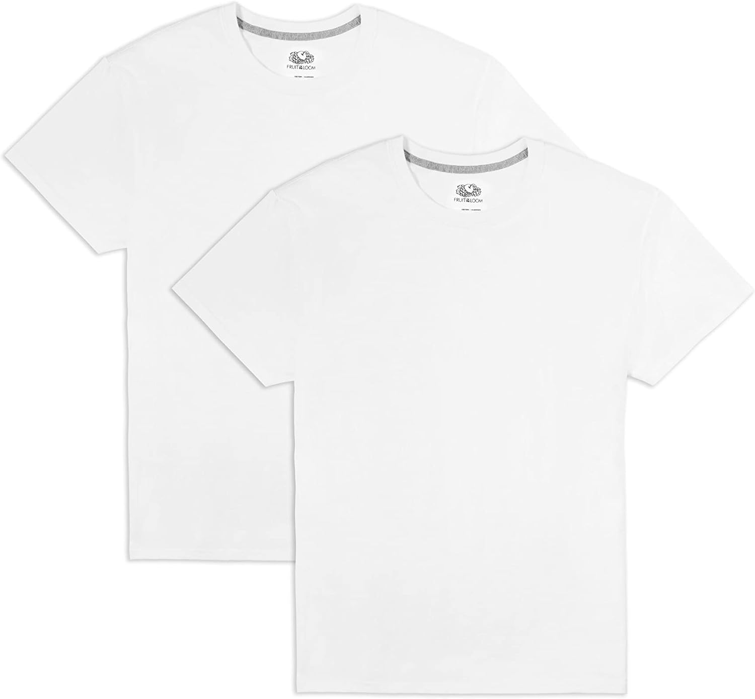 Fruit of the Loom Men' Eversoft Cotton T Shirts, Breathable & Moisture Wicking with Odor Control, Sizes S-4x