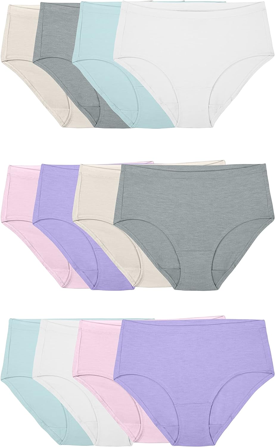 Fruit of the Loom Women' Beyondsoft Underwear, Super Soft Designed with Comfort in Mind, Available in Plus Size