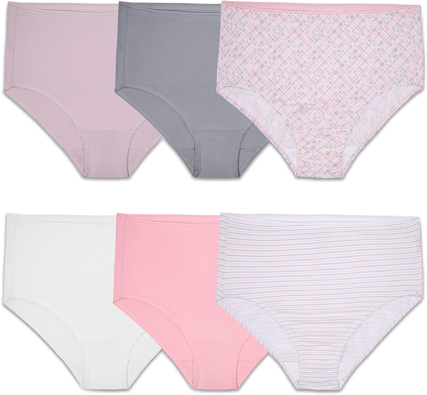 Fruit of the Loom Women' Cotton Stretch Underwear (Regular & Plus Size)