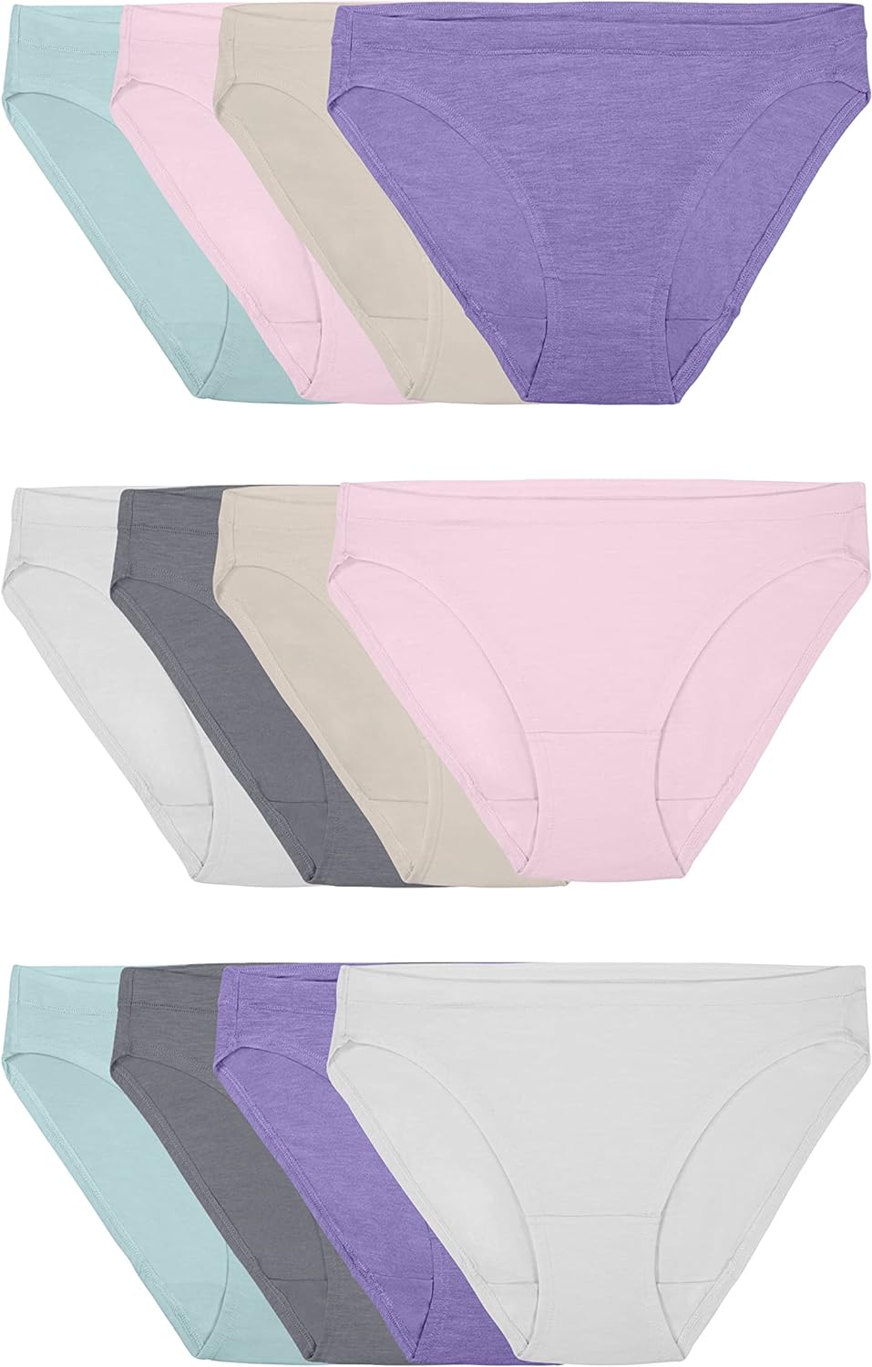 Fruit of the Loom Women' Beyondsoft Underwear, Super Soft Designed with Comfort in Mind, Available in Plus Size