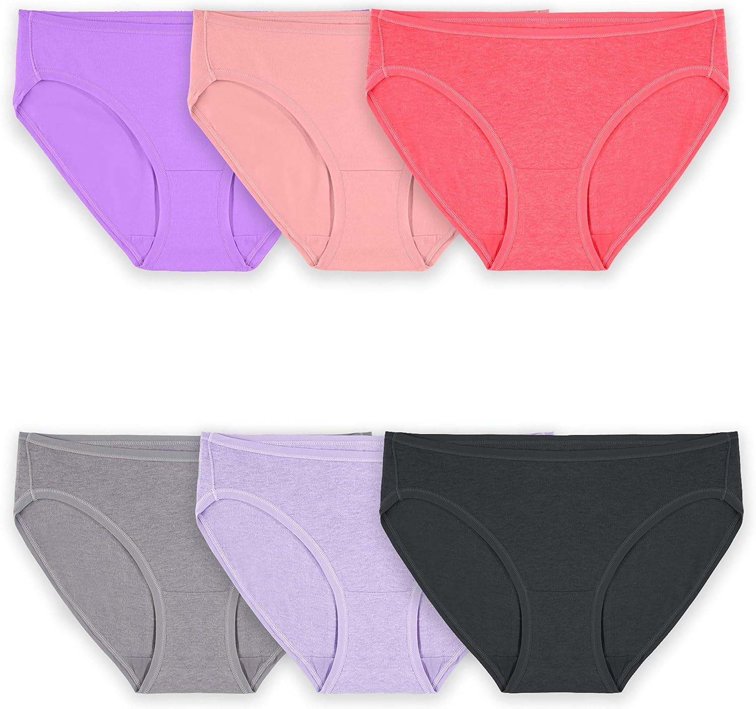 Fruit of the Loom Women' 360 Stretch Underwear, High Performance Stretch for Effortless Comfort, Available in Plus Size