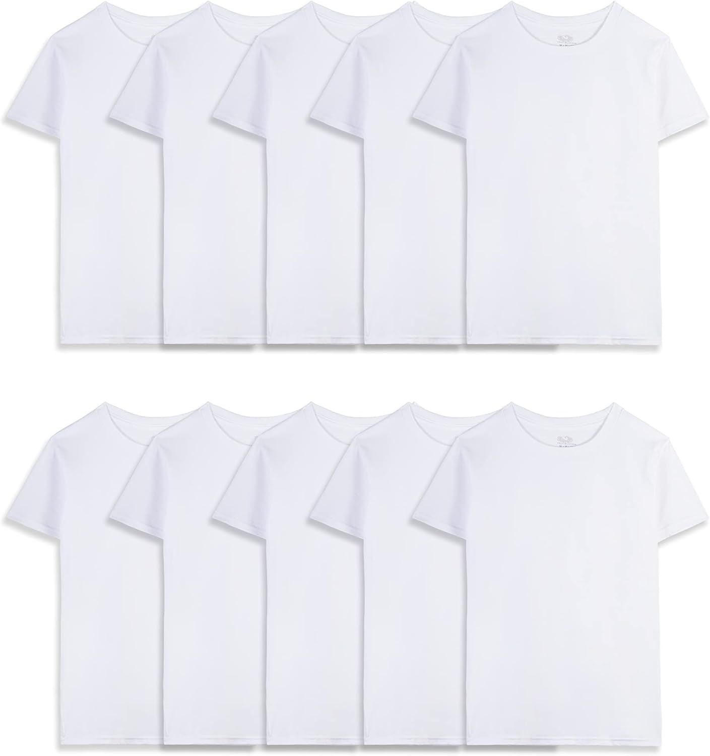 Fruit of the Loom Boys' Eversoft Cotton Undershirts, T Shirts & Tank Tops