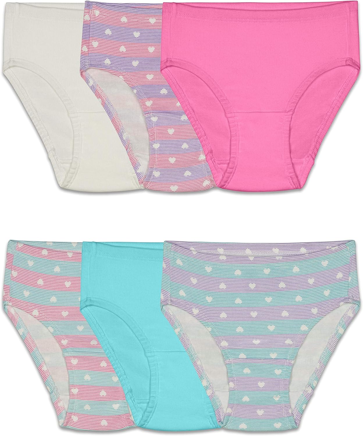 Fruit of the Loom Girls' Toddler Flexible Fit Brief