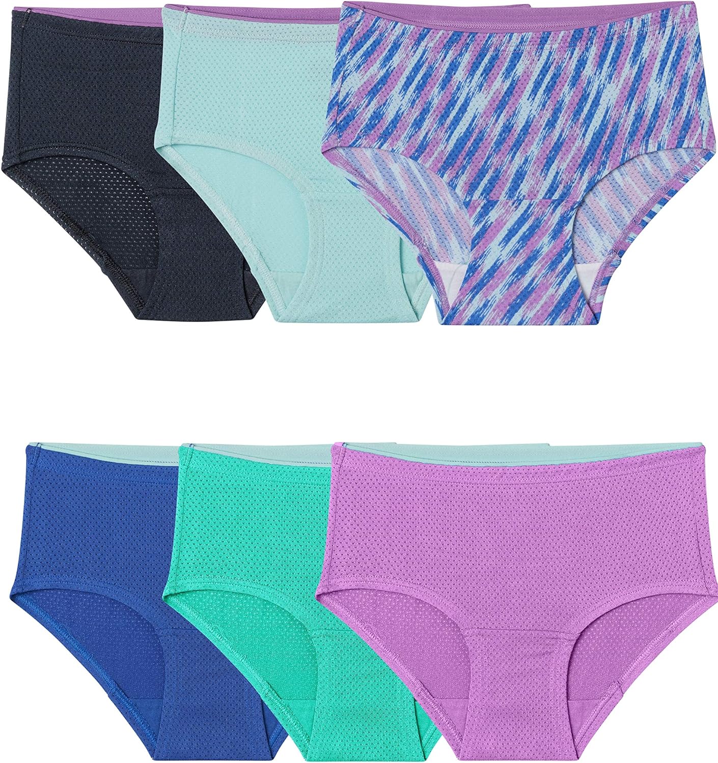 Fruit of the Loom Girls' Breathable Underwear