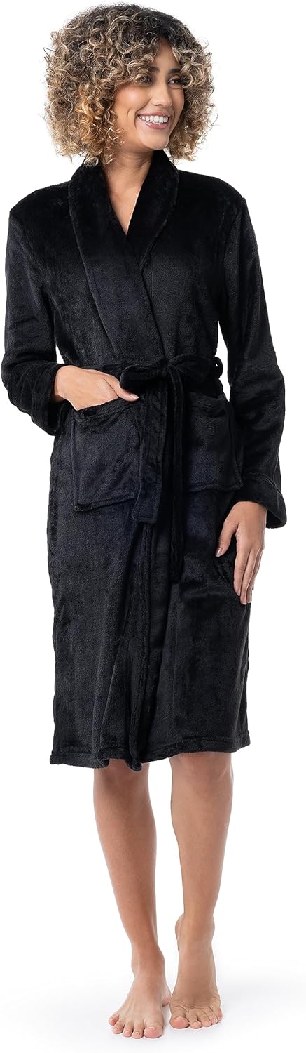 Fruit of the Loom womens Women' Fleece Robe