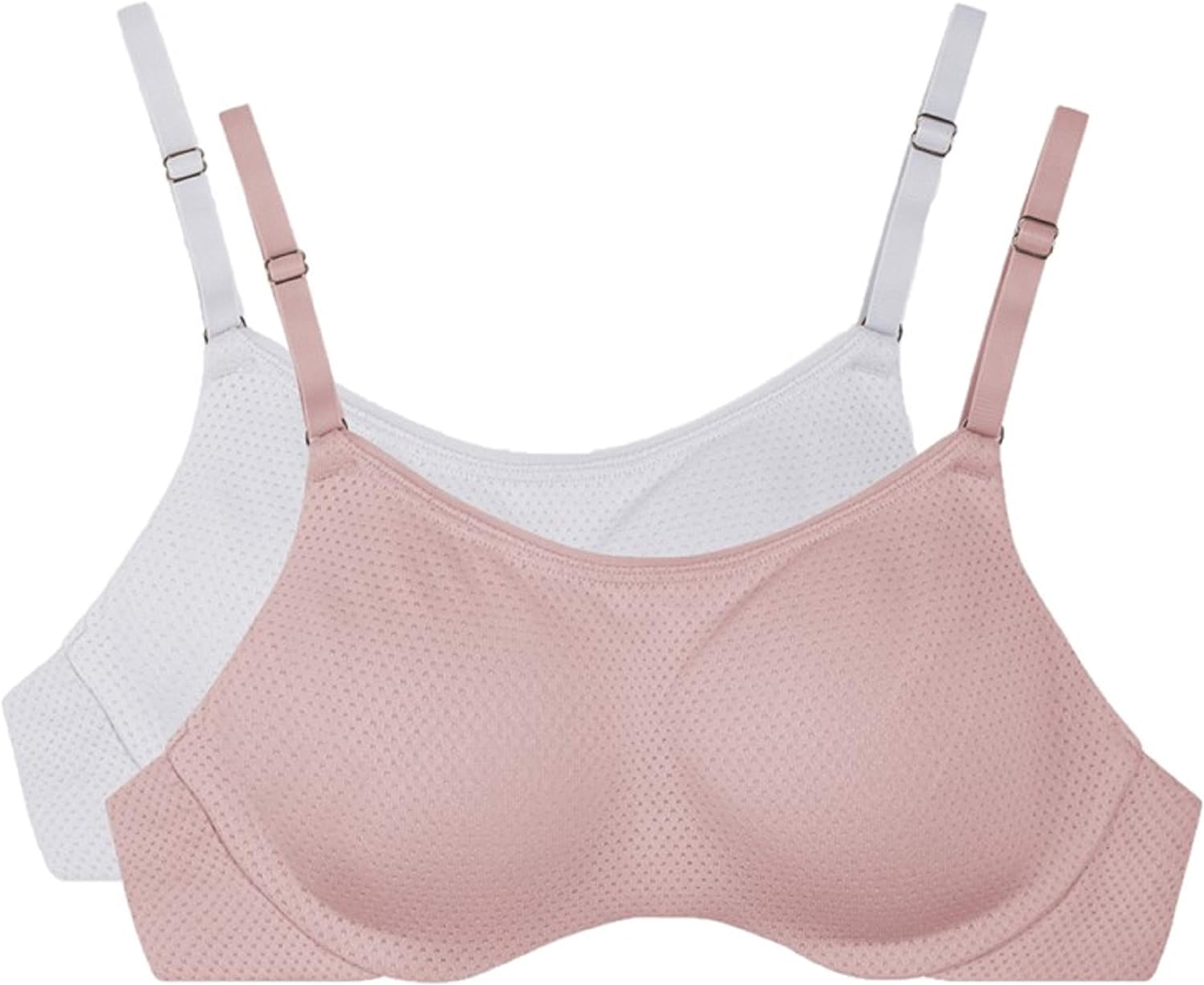 Fruit of the Loom Women' Breathable Cami Bra with Convertible Straps