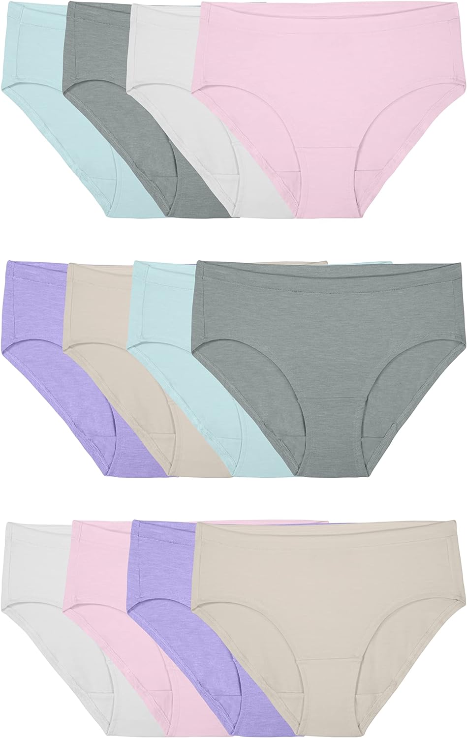 Fruit of the Loom Women' Beyondsoft Underwear, Super Soft Designed with Comfort in Mind, Available in Plus Size