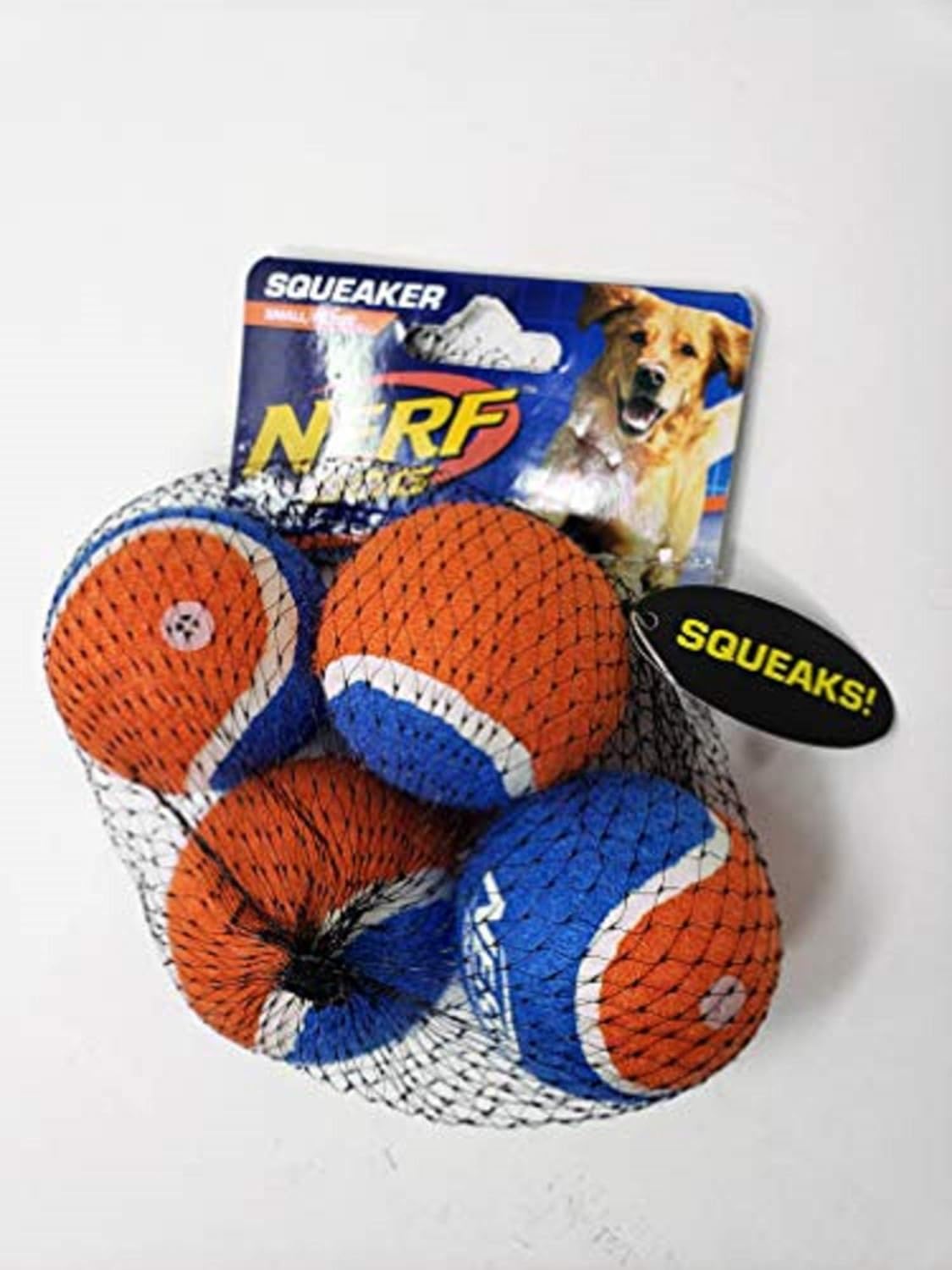 We bought a couple of these a few months ago for our little dog. He chews through everything- including tennis balls. These are not like tennis balls. He doesn't even try to chew through them. They are sturdy and solid. He LOVES them. He keeps one in the backyard and chases it around every bathroom visit outside. It is small enough he can throw it himself, has a good bounce when it even hits the grass, and easy to clean off if you go to bring it inside. We decided to buy more since we lost one over the fence one day. This price was way lower than the $14 we paid in the store. We are very pleased with this purchase.