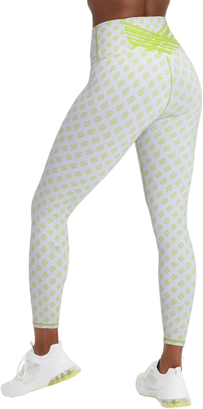 Fabletics Women' Boost PowerHold High-Waisted 7/8 Legging, Maximum Compression, Flattering