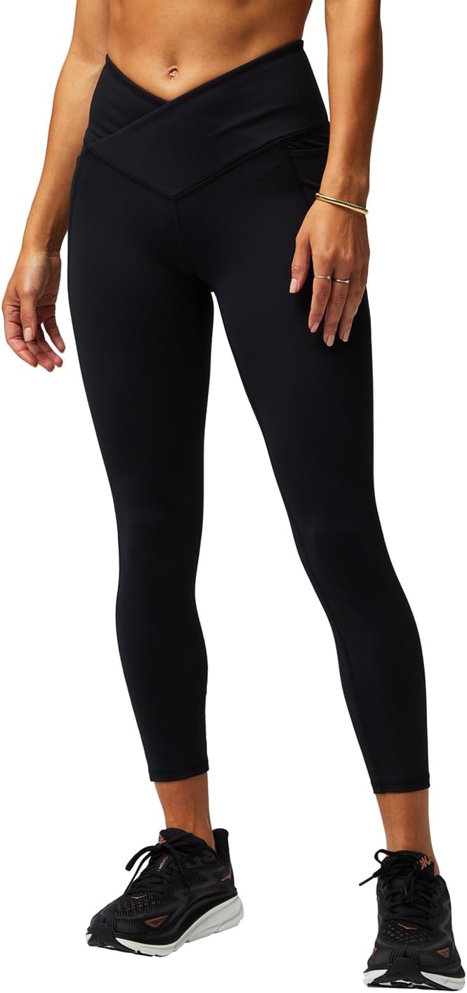 Fabletics Women' Oasis PureLuxe High-Waisted Legging, Workout, Yoga, Running, Athletic, Light Compression, Buttery Soft