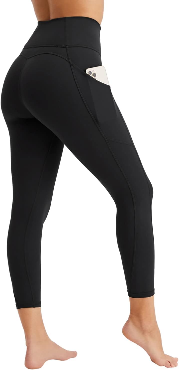 Fabletics Women' Oasis PureLuxe High-Waisted Legging, Workout, Yoga, Running, Athletic, Light Compression, Buttery Soft