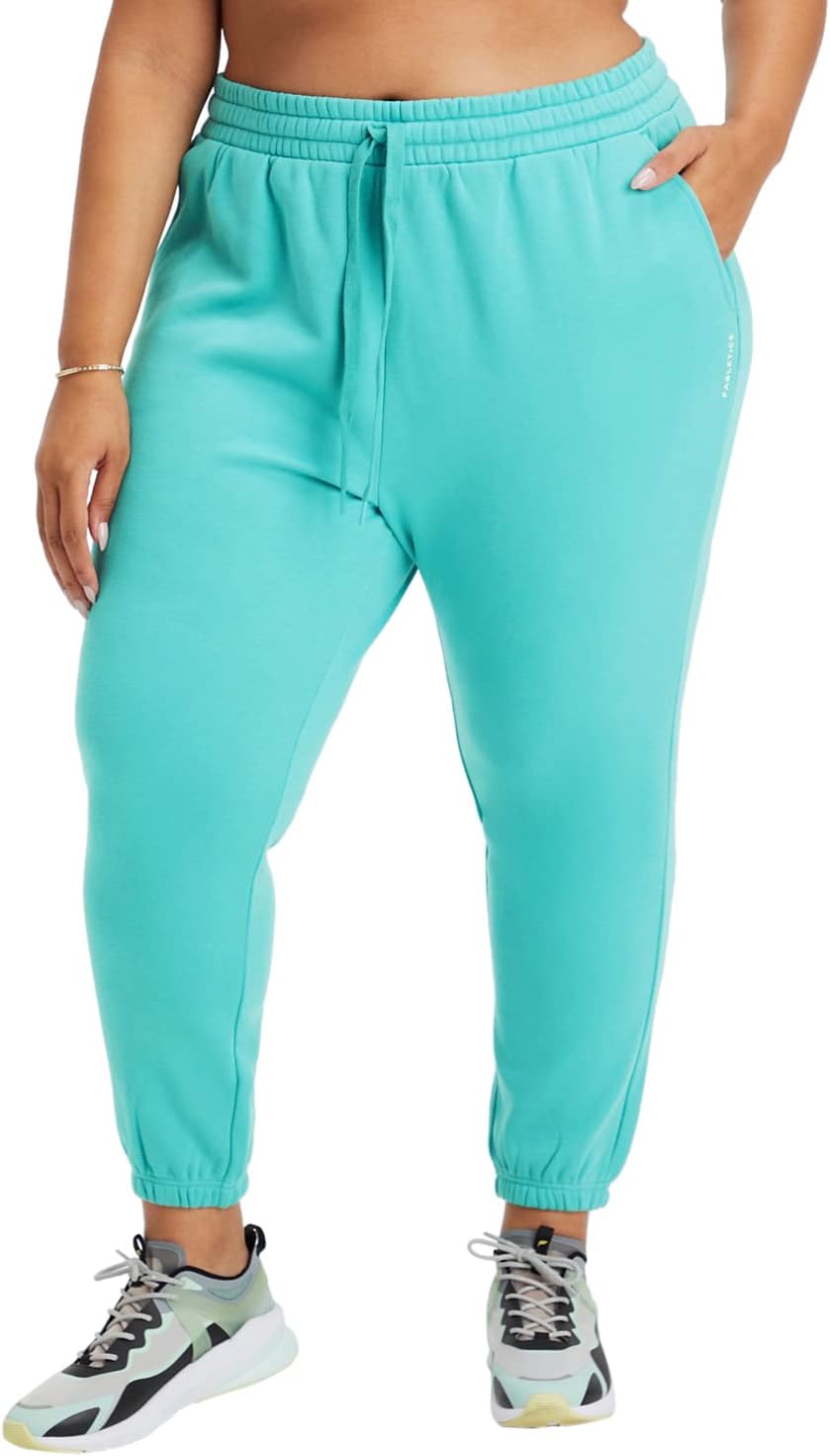 Fabletics Women' Eco Go-to Classic Sweatpant, Yoga, Lounge, Athletic, Work Out, Recycled Structured Fleece