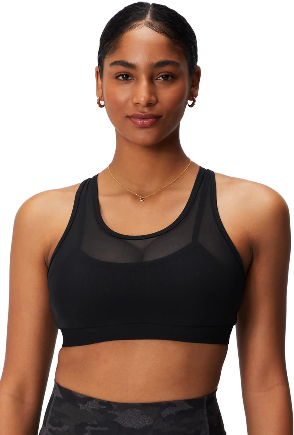 Fabletics Women' Faye High Impact Sports Bra, Knit