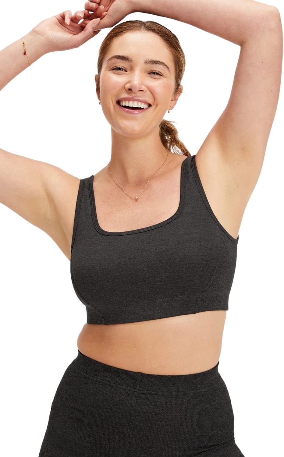 Fabletics Women' RestoreKnit Scoop Back Bralette, Workout, Yoga, Athletic, Fitness, RestoreKnit