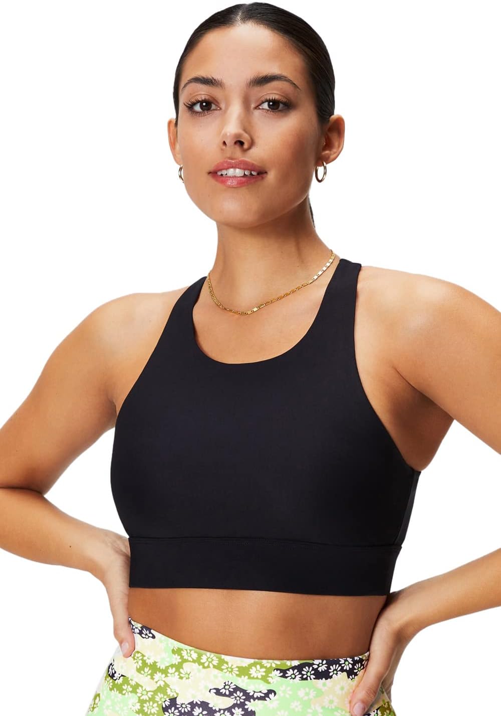 Fabletics Women' No-Bounce Sports Bra, Workout, Yoga, Athletic, Fitness, Gym, UPF Protection, 4-Way Stretch