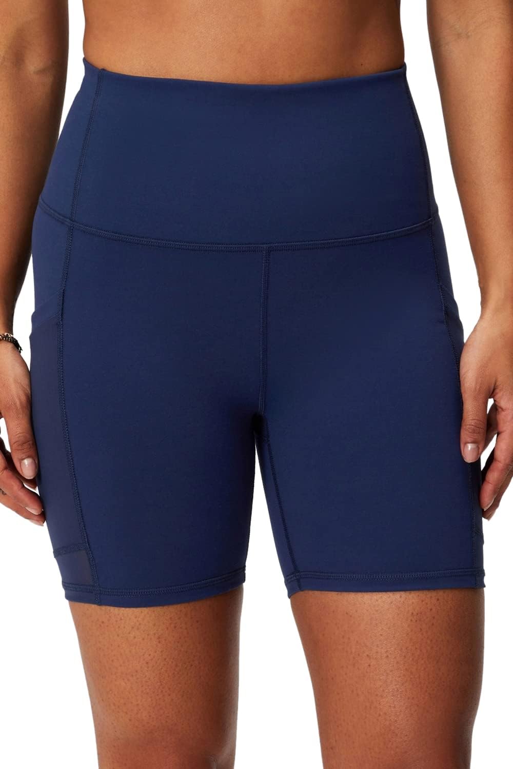 Fabletics Women' On-The-Go PowerHold Ultra HW 6'' Short, Maximum Compression, Flattering