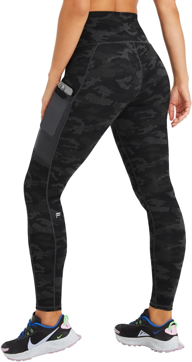 Fabletics Women' On-The-Go PowerHold High-Waisted Legging, Maximum Compression, Flattering