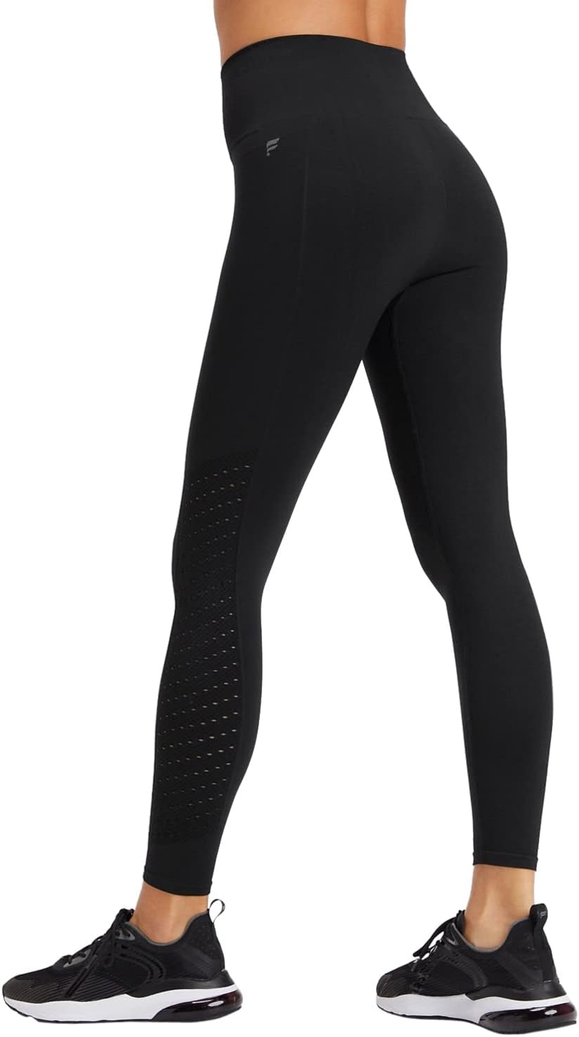 Fabletics Women' Eco Sync High-Waisted 7/8 Legging, Workout, Yoga, Running, Athletic, Active, Seamless