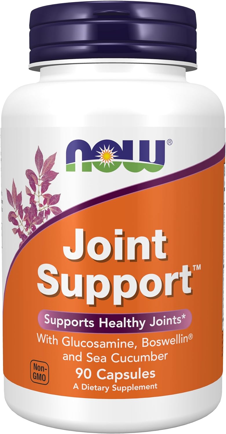 NOW Supplements, Joint Support with Glucosamine, Boswellin and Sea Cucumber, 90 Capsules