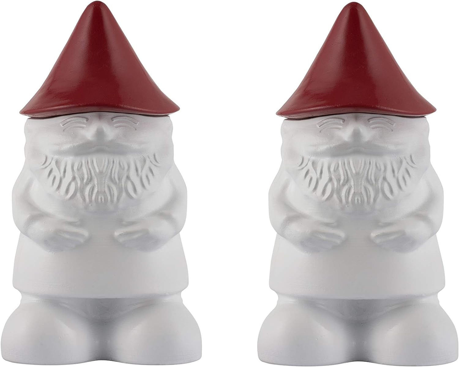 These are absolutely adorable and perfect for a patio or porch. Easy to fill. It doesnt leave black on the gnome and its very high quality material. I definitely recommend this item