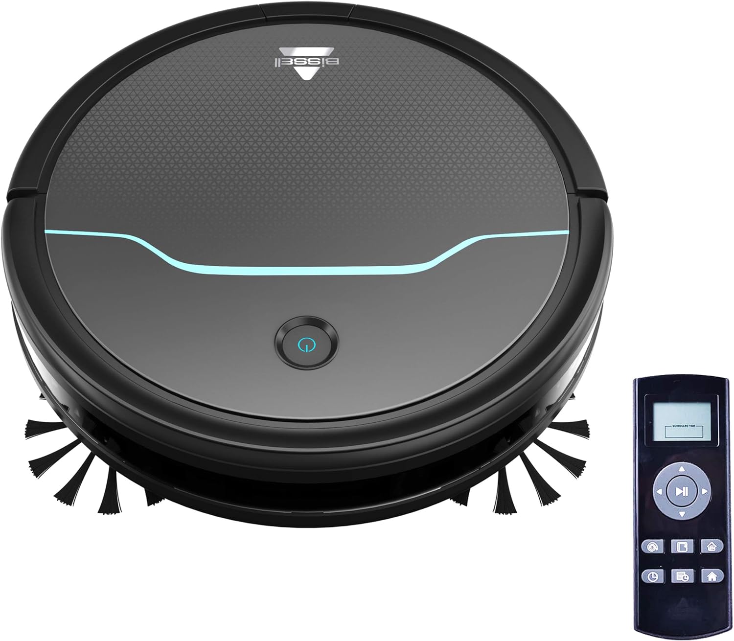 BISSELL EV675 Robot Vacuum Cleaner for Pet Hair with Self Charging Dock, 2503, Black
