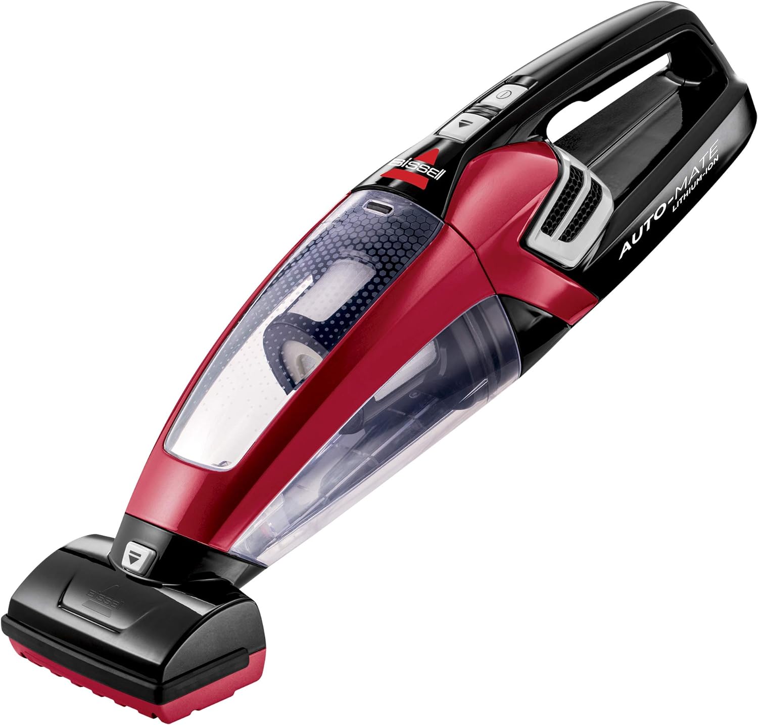 BISSELL AutoMate Lithium Ion Cordless Handheld car Vacuum, 2284W, Red
