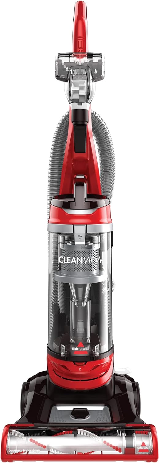 BISSELL CleanView Bagless Vacuum, Powerful Multi Cyclonic System, Large Capacity Dirt Tank, Specialized Pet Tools, Easy Empty