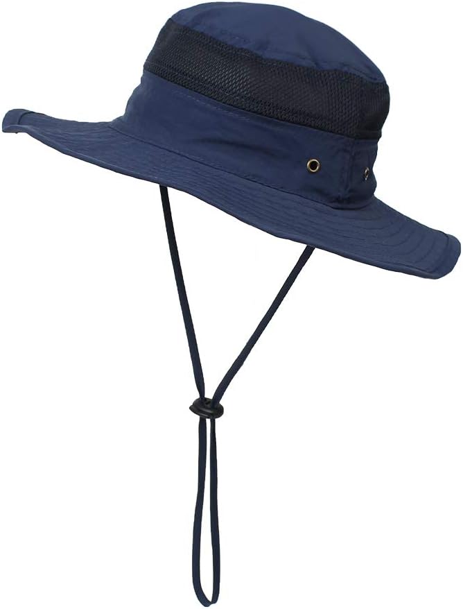 Kids Mesh Sun Hat Toddler Baby Summer Wide Brim Beach Hat Sun Protection Hiking Hat Fishing Hat