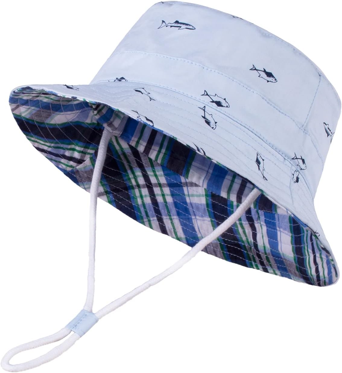 Kids Baby Cotton Bucket Hat Sun Hat Toddler Summer Beach Hat Sun Protection Hiking Fishing Hat Visor