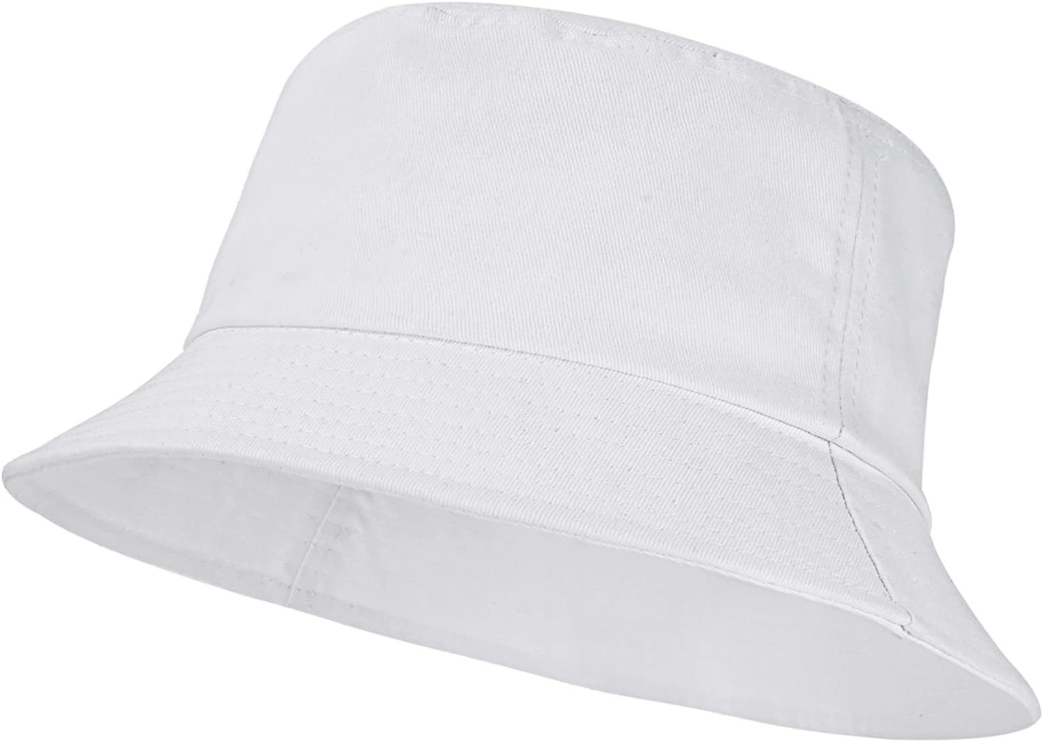 Umeepar Unisex Cotton Packable Bucket Hat Sun Hat Plain Colors for Men Women