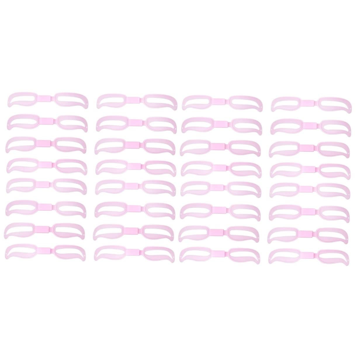 FOMIYES 10 Sets /20pcs Mascarades for Women Womens Makeup Set Lash Tools Eyeliner Stencil Eyebrow Pattern Eyebrow Template Straps Makeup Accessories Eyebrow Grooming Stencil Suite Mold