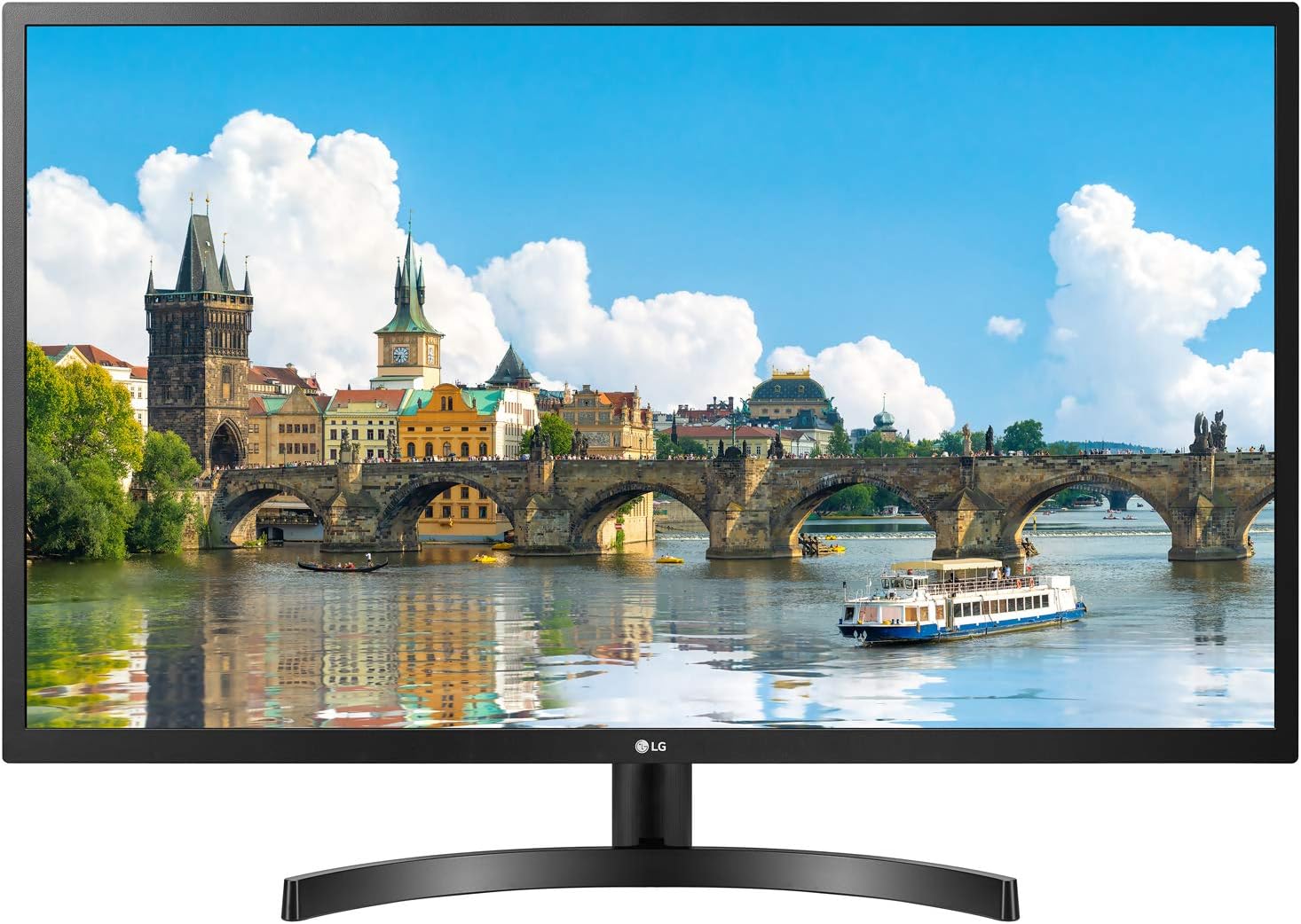 LG 32MN600P-B 31.5 Full HD 1920 x 1080 IPS Monitor with AMD FreeSync with Display Port and HDMI Inputs (2020 Model)