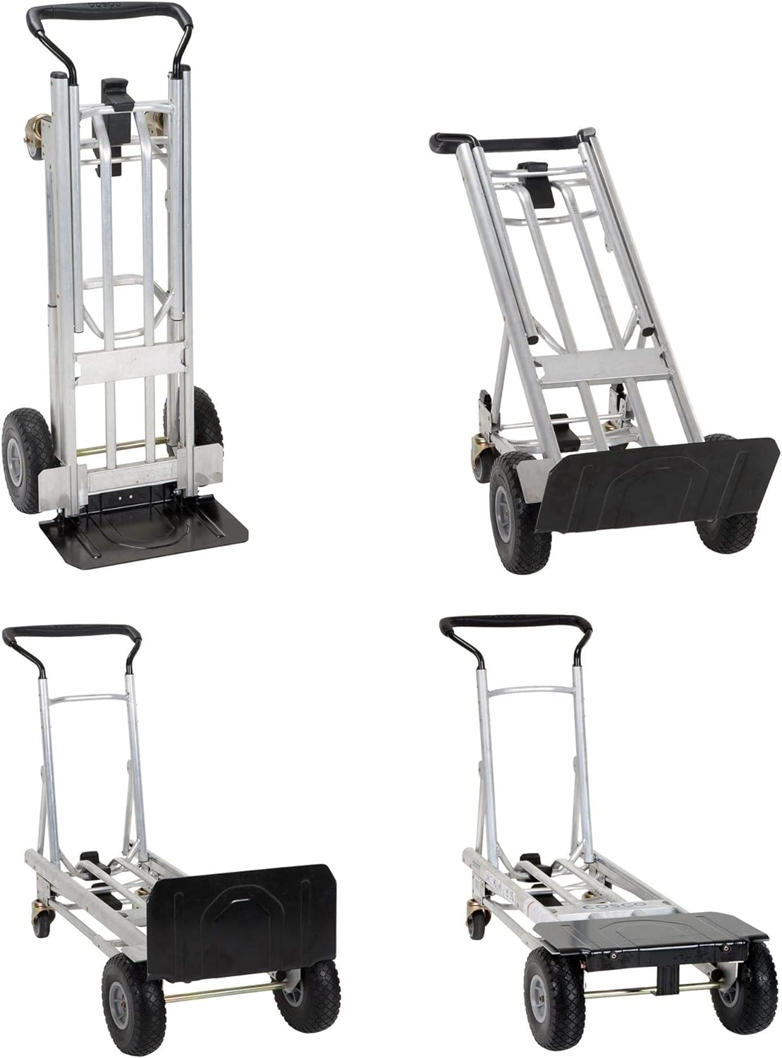 Cosco 12323ASB1E Handtruck, 4 in 1, Steel