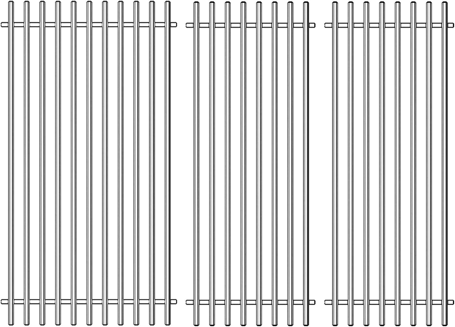 Uniflasy Cooking Grid Grate for CharBroil Performance 463365021 463354021 463365522 463351021 463352521 Gas Grill, Stainless Grate for Charbroil Advantage 463344015 463344116 463370719 463343015 Grill